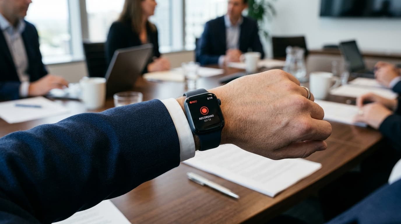 Apple WatchでDRIVE SFAの録音を操作する