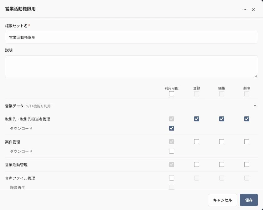 権限管理